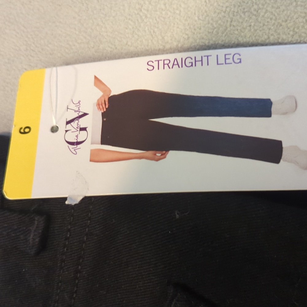 Sz 6: Gloria Vanderbilt Straight leg pants